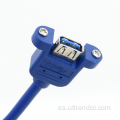 Cable de placa base ODM USB-3.0 con tornillo de bloqueo